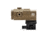 EOTech G-Series 5x Magnifier w/STS Mount, Tan, G45.STSTAN