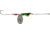 Erie Dearie Elite Series Spinner, 5/8oz, Fire Tiger, ED11016