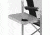 Eureka Directors Chair w/ Side table, Black/White 2571117