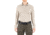 First Tactical Performance Long Sleeve Polo - Womens, Khaki, Extra Large, 121503-055-XL