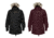 Fjallraven Iceland Anorak - Womens, Black, Dark Garnet