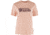 Fjallraven Lush Logo T-Shirt - Womens, Chalk Rose, Extra Large, F14600165-302-XL