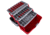 Flambeau 3 Tray Classic Tackle Box, Red/Gray, 6383TB