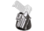 Fobus Injection Molded Polymer OWB Paddle Holster, Heckler &amp; Koch USP Compact, Ruger SR9, Ruger SR9c, Rotating, Black, HK-1RT