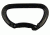 Fusion Vapor Bent Caribiner, Black, FP-8122B-BG