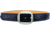 Galco 1 1/2in Center Post Flat Back Buckle Pants Belt, Black/Blue Thread, 40in, PB20-40BB-CPN1