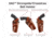 Galco Dao Owb Belt Holster, Taurus Raging Hunter, Right Hand, Tan, DAO354