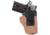 Galco Scout Clip On Inside Pant Holster - Right Hand, Tan w/ Black Mouthband, Walther PPK SCT204B