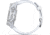 Garmin fenix 8 AMOLED 43mm GPS Watch, Silver with Whitestone Silicone Band, 010-02903-00
