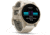 Garmin fenix 8 AMOLED 43mm GPS Watch, Sapphire, Soft Gold with Fog Gray/Dark Sandstone Silicone Band, 010-02903-10