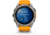 Garmin fenix 8 AMOLED 51mm GPS Watch, Sapphire, Titanium with Spark Orange/Graphite Silicone Band, 010-02905-10