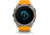 Garmin fenix 8 AMOLED 51mm GPS Watch, Sapphire, Titanium with Spark Orange/Graphite Silicone Band, 010-02905-10