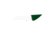 Gateway Mako Feathers, 3.125in, lW, 50 Pack, White/Green, 318LISWG-50