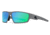 Gatorz Warhawk Sunglasses, Gunmetal, Matte Black Logo, Digitally Optimized Polarized Opz Green Mirror, Gunmetal, One Size, 841235127366