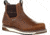 Georgia Boot AMP LT Wedge Steel Toe Waterproof Chelsea Work Boot - Mens, Medium, Brown, 10, GB00353-100M