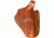 Gould &amp; Goodrich Three Slot Pancake Concealment OWB Belt Holster, Ruger 4in BBL &amp; Similar, Right Hand, Chestnut Brown, 803-94