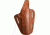 Gould &amp; Goodrich Three Slot Pancake Concealment OWB Belt Holster, Springfield XD4 9mm, Right Hand, Chestnut Brown, 803-XD4