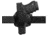 Gould &amp; Goodrich Low Profile Slide OWB Belt Holster, Medium/Small Frame Revolvers, Right Hand, Black, B893-2