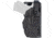 Gould &amp; Goodrich TELR X3000 Non-Light Bearing OWB Holster, Duty Belt, Glock 23, Left, Hood, Plain, Black, X3000-23H-1LH