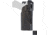 Gould &amp; Goodrich TELR X4000 Light Bearing OWB OWB Belt Holster, Glock 19/45 All Gens/23 Gens 3/4, Security Hood, Belt Loop, Optic, Right, Black Weave, X4000-19HO-1W