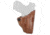 Gould &amp; Goodrich Tension Slide OWB Belt Holster, Remington R51/ SIG Sauer P938, Left Hand, Chestnut Brown, 897-R51LH