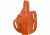 Gould &amp; Goodrich Three Slot Pancake Concealment OWB Belt Holster, Glock 17/22/31, Right Hand, Chestnut Brown, 803-G17