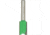 Grizzly Industrial Shear Cut Straight Bit, 1/4in. Shank, 1/2in. Dia. C1347