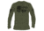 Grunt Style Vintage American Long Sleeve T-Shirt - Mens, Military Green, 2XL, GS3160-2XL
