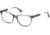 Guess GU2717-F Eyeglass Frames - Shiny Blue Frame, Shiny Blue Lenses, 53 mm Lens Diameter GU2717-F53090