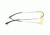 Gunnar Optiks Emissary Semi-Rimless Advanced Computer Glasses, Mercury Frame Finish, Mercury, Semi-Rimless ST003-C011