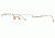 Hart Schaffner Marx HSM T-123 SEHS T12300 Eyeglass Frames - Cognac Weave SEHS T123005355 RD