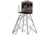 Hawk Treestands Warrior Blind Floor w/10 ft Tower, HWK-WRFLR-10C