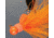 Hawken Outdoors Aerojig Marabou Jig 1/4 oz, 1/0 Hook, Orange &amp; Flame, AJM14120
