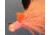 Hawken Outdoors Aerojig Marabou Jig 1/4 oz, 1/0 Hook, Peach Chartreuse/Orange &amp; Flame, AJM14130
