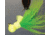 Hawken Outdoors Aerojig Marabou Jig 1/8 oz, Number 1 Hook, Chartreuse, AJM18115