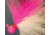 Hawken Outdoors Fire Flies Marabou Flash Jig, 1/8 oz, 1/0 Hook, 8015 Pink &amp; White with Red Micro Light Stick, FFM18015