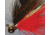 Hawken Outdoors Fire Flies Marabou Flash Jig, 1/8 oz, 1/0 Hook, Black &amp; Red with Red Micro Light Stick, FFM18012