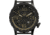 Hazard 4 Heavy Water Diver, 50mm Black Titanium GMT Watch with Tritium, Black Dial, Earth Texts, Green/Yellow Tritium, HWD-TIPV-G-E-KE-GGYG