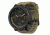 Hazard 4 Heavy Water Diver, 50mm Black Titanium GMT Watch with Tritium, Black Dial, Earth Texts, Green/Yellow Tritium HWD-TIPV-G-E-KE-GGYG