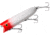 Heddon Lucky 13 Topwater Popper, 3-3/4in, 5/8 oz, Red Head, X2500RH