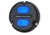 Hella Marine Apelo A1 Blue White 1800 Lumens LED Underwater Light w/ Black Housing, Charcoal Lens, 016145-001