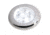 Hella Marine Slim Line 12V LED Enhanced Brightness Round Courtesy Lamp, Stainless Steel Bezel, White, 980500521