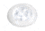 Hella Marine Slim Line 12V LED Enhanced Brightness Round Courtesy Lamp, White Plastic Bezel, White, 980500541