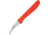 HENCKELS ZWILLING Twin Master Bird's Beak Peeler Knife, 6.63in Overall, 2.25in Satin Finish Stainless Blade, Orange Plastic Handle, Bulk Packed, 32100-066 BULK