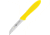HENCKELS ZWILLING Twin Master Kudamono Knife, 7.25in Overall, 3in Satin Finish Stainless Blade, Yellow Plastic Handle, Boxed, 32100-080