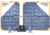 HEST Down Comforter - Double, Blue, 80x88in, B23210GRE