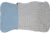 HEST Pillow Case, Travel, Gray, 13x17in, B23512GRE