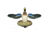 Higdon Outdoors 53077 XS Splashing Flasher Mallard Drake Multi Color Rechargeable