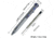 HighTron Vortron Bolt Action Pen Gry/Zi, HTKHP01GZM