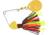 Hildebrandt Spin Dandy Microlite Spinnerbait, Size 2 Hook, Crawdad, Gold Head With Gold Blade, 1/8oz, ODANG-CRA